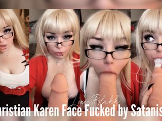Lexxi Blakk: Christian Karen Gets Face Fucked by Satanist