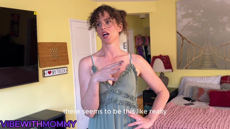 VibeWithMommy: Foot Job in Stockings
