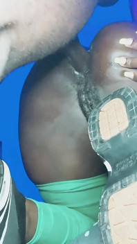 Bigass Ebony Slut Wanted Me to Be Her Personal Trainer but We Got Bored and I Ended up Fucking Her Big Ass Raw