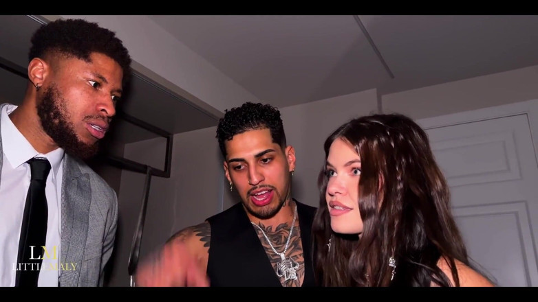 Little Maly: Multiple Squirting Orgasms &amp; Real DP!!! Rossa Vax Troized Gangbanged by 3...