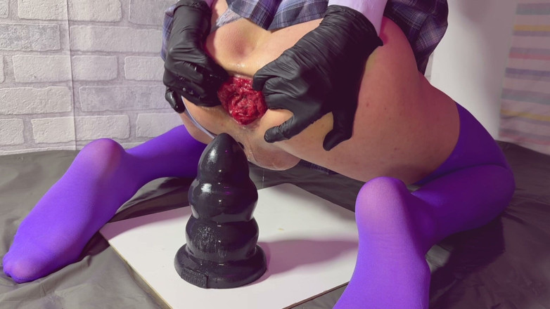 Horny Anal Play: ที่อุดตูดใหญ่ทําให้ตูดฉันแหก อ้าปากค้างและตด