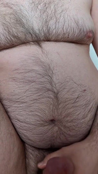 Hairy Dick, Ass Fingering, Manspread, Cum