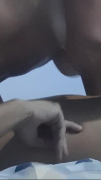 I Sat Hard on My Husband's Face and Sucked His Thick Cock While Jerking Him off, and He Came All Over My Face.
