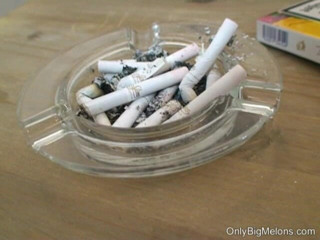 Smoke it bitch: Kristi Klenovat Smokey Afternoon