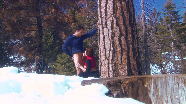 Cryptostudios: Snowbording hottie sucking and fucking big dick