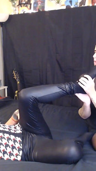 Smelling Messaging Worshipping Annas Feet Nylon