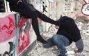 Fetish Videos By Alex: Uctívá její černé nohy v punčochách
