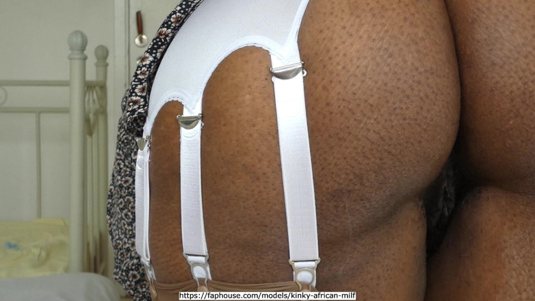 Kinky African MILF: Fuckingmachine and Anal Lovense, Part 1