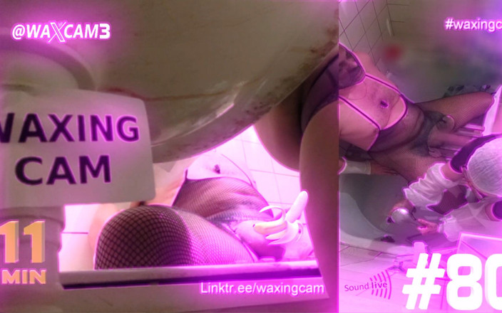 WaxingCam: #80 Spies on the Maid Washing Male
