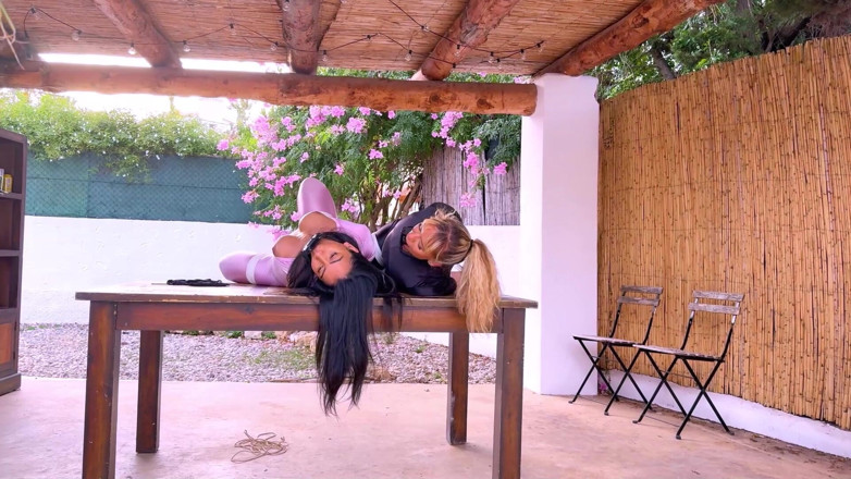 Latina Fetish: Courtney, Renee &amp; Emma Captured Caught, Tied &amp; Exposed (hd)