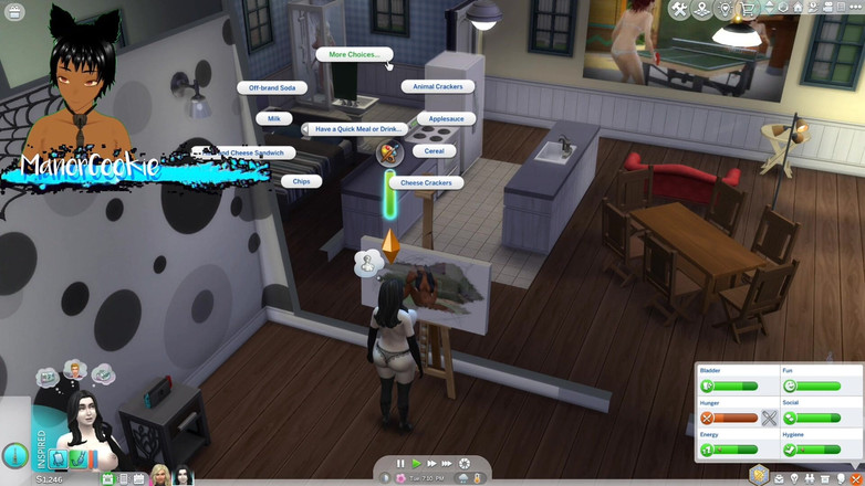 Manor Cookie: Sims 4 - Пересмотр симов и наличие милфы и готическая милфа живут вместе и занимаются сексом с разными людьми