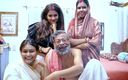 Desi Bold Movies: Un beau-père grond à ses belles-filles pour se battre, partie 2