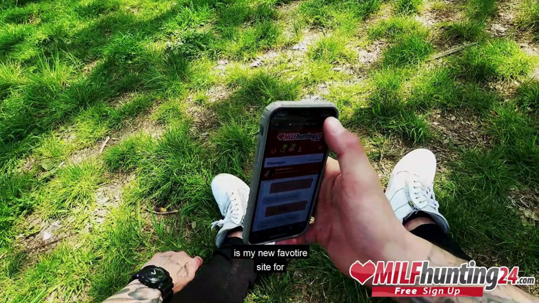 MILF Hunter 24: MILF hunter nails Priscilla in the park! (ENGLISH)