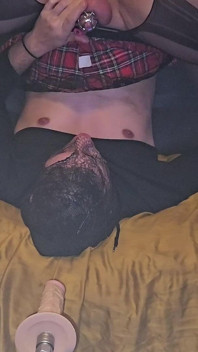 Sissy Slave Face Fuck and Piss