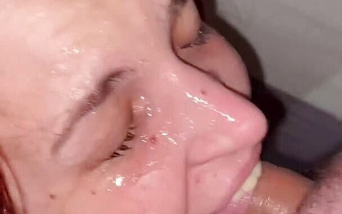 Elena studio: Spit on her face, piss in her mouth then face...