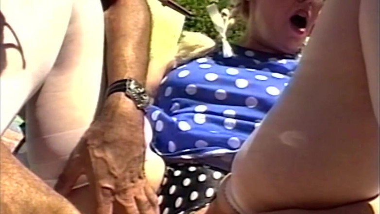 THAGSON MATURE: Grannies Host Wild Anal College Group Orgy