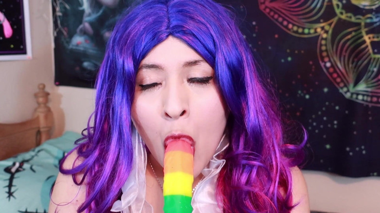 VickyVixen: Deepthroating Witch