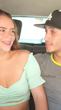 I Found This Delicious Slut in Town and Fucked Her in the Car - Creampie