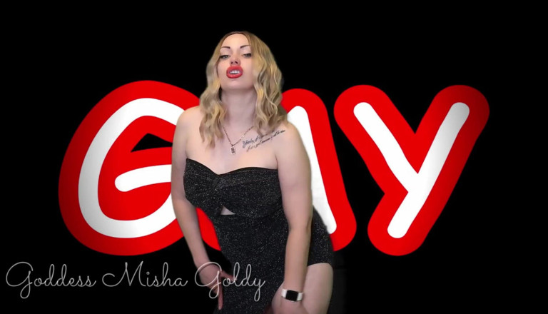 Goddess Misha Goldy: You love to take cock! You want to suck cock!...