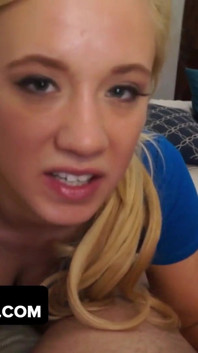 DadCrush - Pretty Assed Busty Girl Takes Huge Creampie Deep Inside Her Juicy Pussy From Stepdaddy