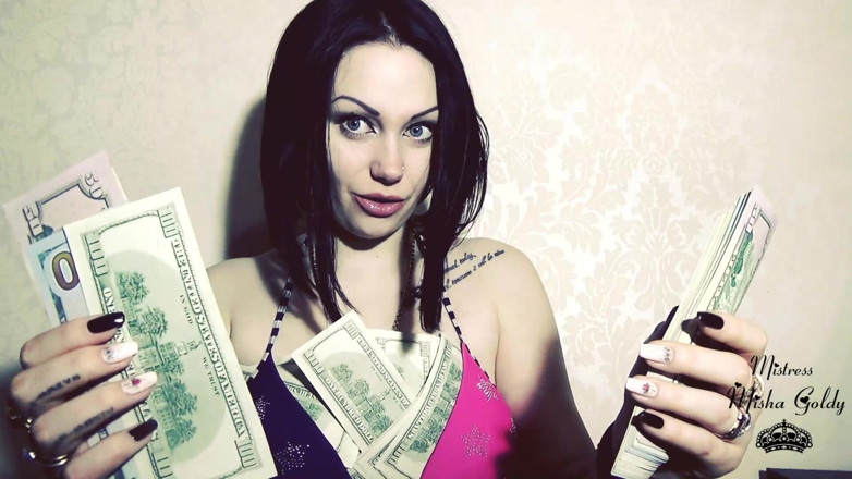 Goddess Misha Goldy: Compte à rebours de sperme pour ma truie, partie 1