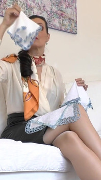 Sniffing Handkerchiefs and Jerk-off Games, Part 2, Lady Victoria Valente
