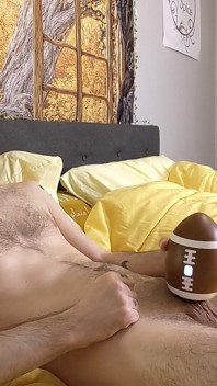 Aivsmy Vibrating Football Stroker Masturbation
