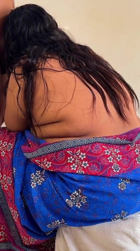 Tamil Stepaunty Without Blouse with Big Ass, When Washing Blouse Panty Then She Sucked My Cock and Fucked Me