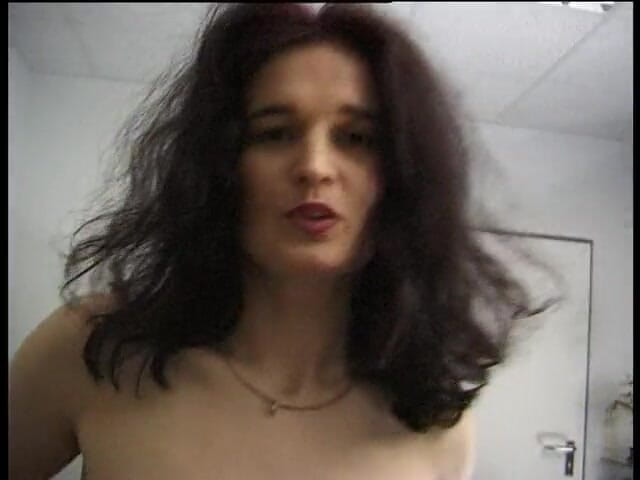 Xfucks: Brunette slut dancing for you
