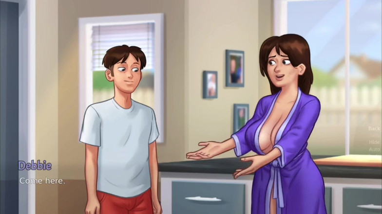 Xr Gamer: Debbie Finally Kissed Anon - Summer Time Saga Gameplay