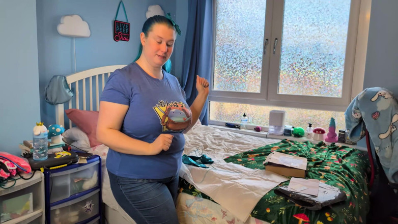 Alice_Mayflower_Scottish: Genie Pole Wear Slingkini &amp; Candyzombies Cow Ears Unboxing &amp; Try on -...