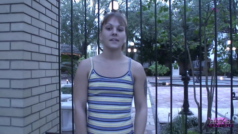 Dream Girls: Shy waitress gets naked at a construction site
