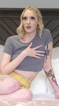 Interview Hot New Blonde Before 2 Poles