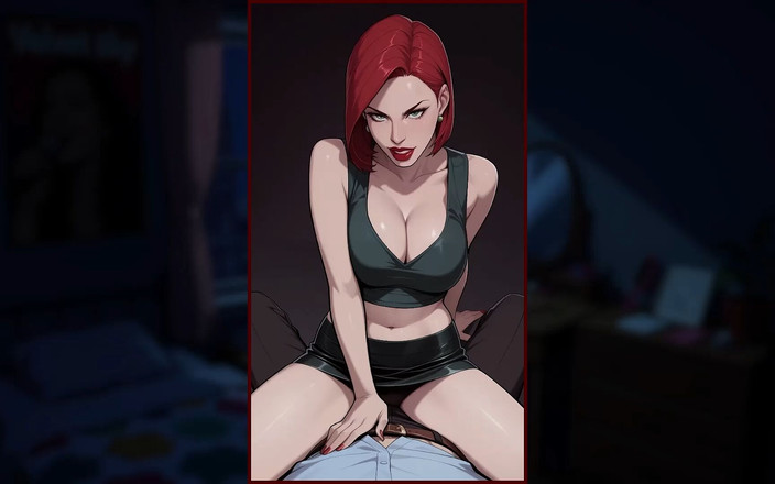 Studio-77: S velkým potěšením # 2 - Mary Jane Sex v kreslené sexuální hře