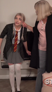 Pulled by Her Ears and Punished