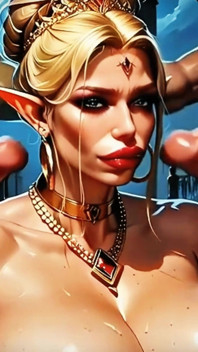Elf Queen’s Diplomatic Mission Ends in Massive Orc Gangbang (4k Ai Generated)