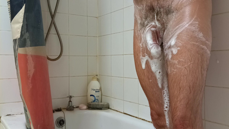 Rockardglans: Dilf ve sprše Tvrdé honění ptáka a stříkání - Rockard Daddy