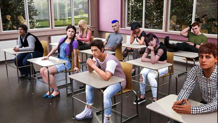 Dirty GamesXxX: Sunville'in orta yaşlı seksi kadın: seksi İngiliz profesör ep.7