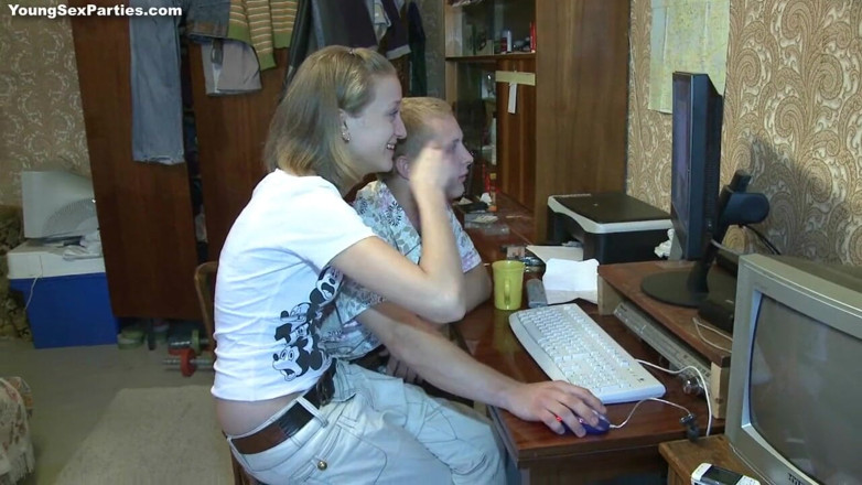 Young Sex Parties: Watching your GF fucked by another guy is exciting