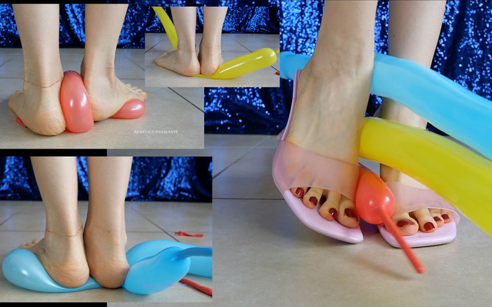 Rebecca Diamante: Kırmızı ayak tırnaklı Polonyalı ita'da klas çıplak ayaklarım tarafından sertçe sikiliyor