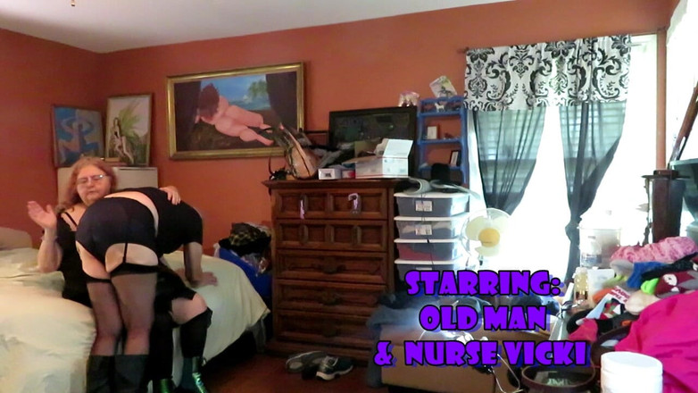 BBW nurse Vicki adventures with friends: Spank My Sissy Sub's Ass !