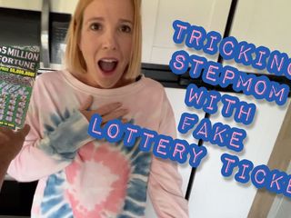 Shiny cock films: Tricking Stepmom with Fake Lottery Ticket