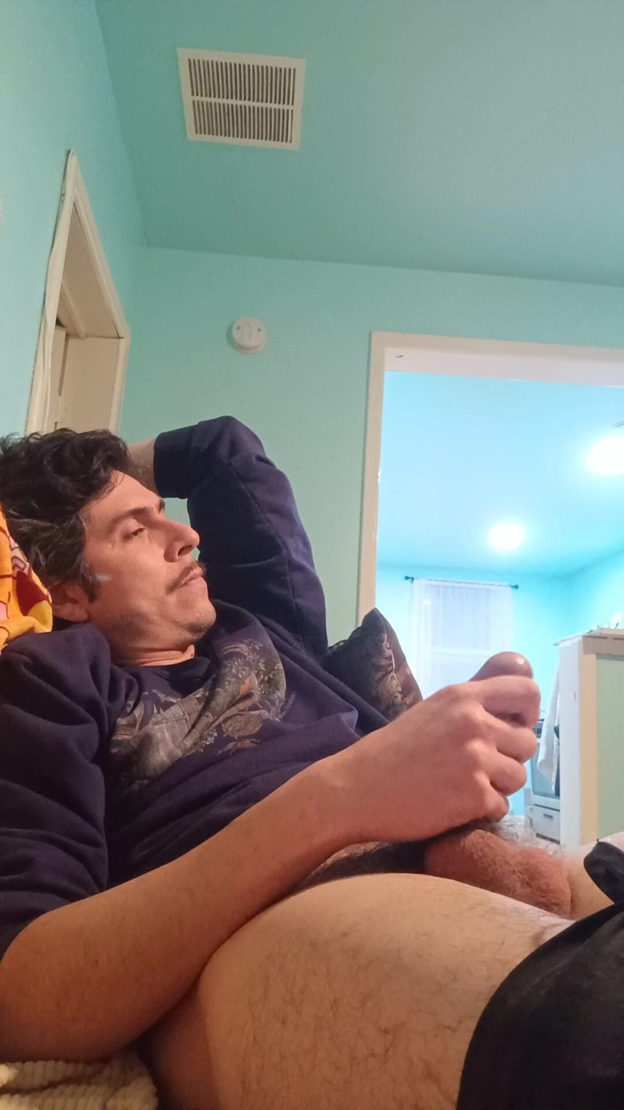 Tabasco Jake: Cozy Masturbation Handsome Big Dicked stepdaddy