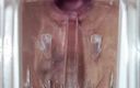Contraby: Оргазм шейки матки с камшотом с гинекологическим зеркалом