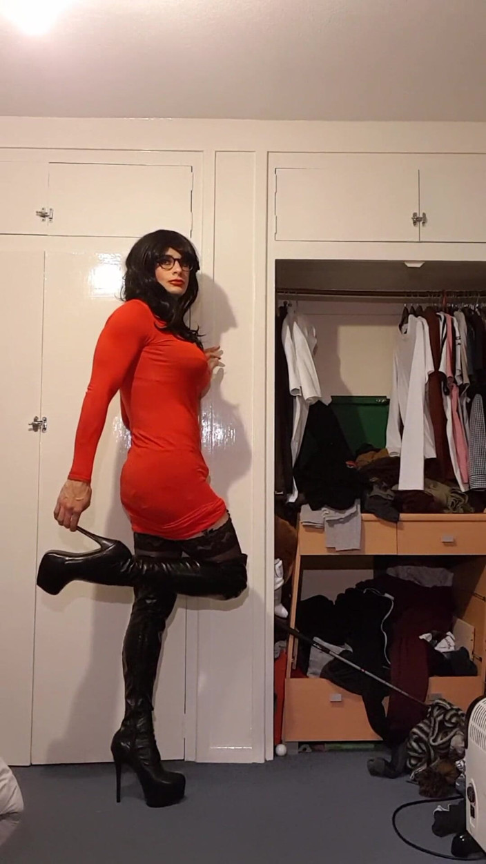 JessicaXD: Stříkání ve vysokých botách