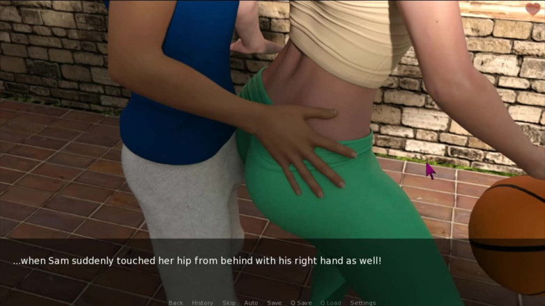 Visual Novels: A wife and stepmother part 34 - student touch ass while we...