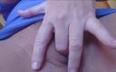 Gspot Productions: Fingering my tight wet pussy with my short purple dress...