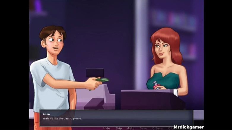 Mr dick gamez: Літня сага анон трахає двох гарячих сучок і наповнює кремпаєм там розбещену пизду