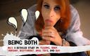 Being Both: #51–A detailed study in: Teasing, Cock Worship, Deepthroat, Self-suck, Anal...