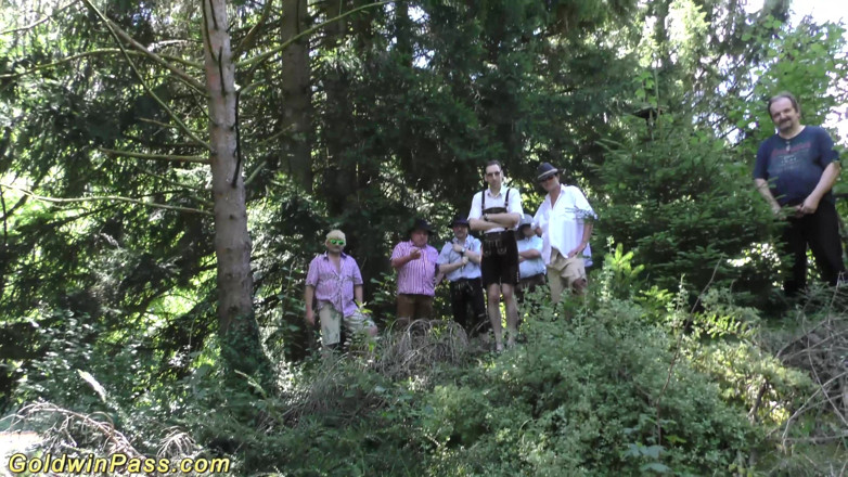 Goldwin pass: Outdoor extreme deepthroat german fuck orgy